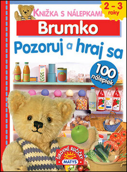 Kniha: Knižka s nálepkami Brumko: Pozoruj a hraj sa (Matys). Matys, 2017 Kniha: Knižka s nálepkami Brumko: Pozoruj a hraj sa (Matys). Matys, 2017
