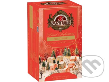 Kávy a čaje: BASILUR Christmas Fruit Spiced Wine prebal (Bio - Racio). Bio - Racio, 2024 Kávy a čaje: BASILUR Christmas Fruit Spiced Wine prebal (Bio - Racio). Bio - Racio, 2024