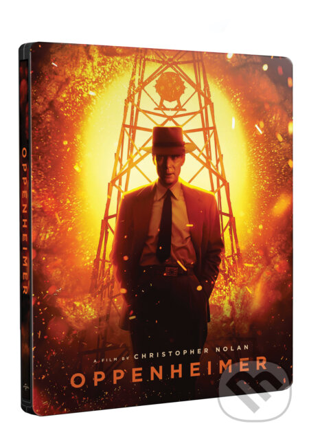 Film: Oppenheimer - Limitovaná sběratelská edice - steelbook Ultra HD Blu-ray (Christopher Nolan) (UltraHDBlu-ray). Magicbox, 2024 Film: Oppenheimer - Limitovaná sběratelská edice - steelbook Ultra HD Blu-ray (Christopher Nolan) (UltraHDBlu-ray). Magicbox, 2024