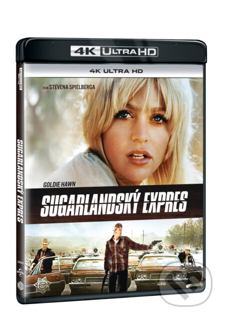 Film: Sugarlandský expres Ultra HD Blu-ray (Steven Spielberg) (UltraHDBlu-ray). Magicbox, 2024 Film: Sugarlandský expres Ultra HD Blu-ray (Steven Spielberg) (UltraHDBlu-ray). Magicbox, 2024