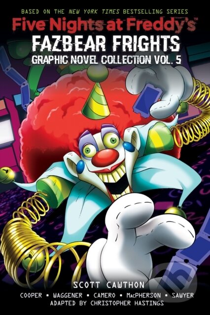 Kniha: Five Nights at Freddy's: Fazbear Frights Graphic Novel Collection Vol. 5 (Scott Cawthon). Scholastic, 2024 Kniha: Five Nights at Freddy's: Fazbear Frights Graphic Novel Collection Vol. 5 (Scott Cawthon). Scholastic, 2024