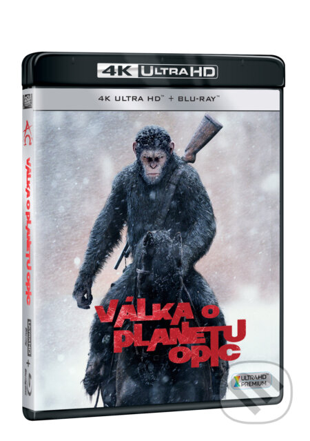 Film: Válka o planetu opic Ultra HD Blu-ray (Magicbox) (UltraHDBlu-ray). Magicbox, 2024 Film: Válka o planetu opic Ultra HD Blu-ray (Magicbox) (UltraHDBlu-ray). Magicbox, 2024