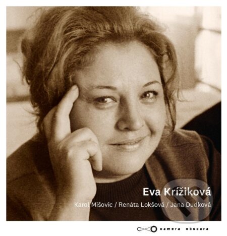 Kniha: Eva Krížiková (Renáta Lokšová, Jana Dudková a Karol Mišovic). Slovenský filmový ústav, 2024 Kniha: Eva Krížiková (Renáta Lokšová, Jana Dudková a Karol Mišovic). Slovenský filmový ústav, 2024