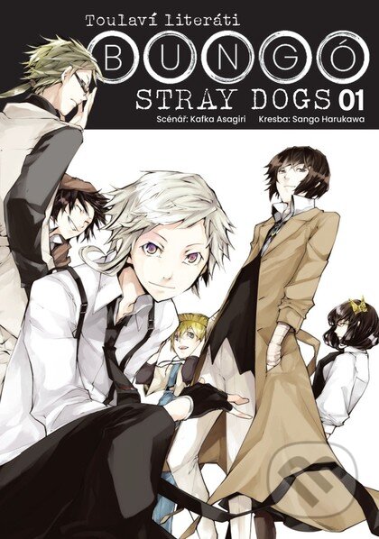 Kniha: Bungó Stray Dogs - Toulaví literáti 1 (Kafka Asagiri a Sango Harukawa). Seqoy-Crew, 2024 Kniha: Bungó Stray Dogs - Toulaví literáti 1 (Kafka Asagiri a Sango Harukawa). Seqoy-Crew, 2024