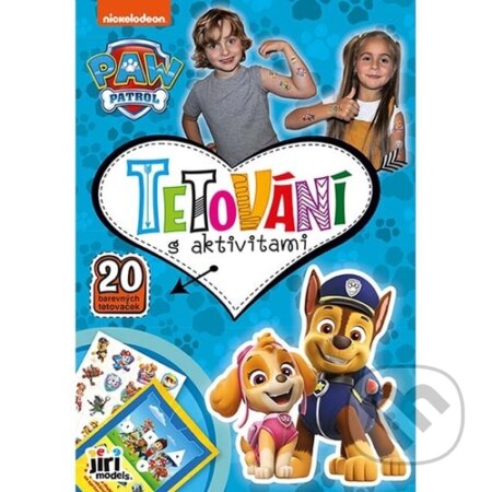 Společenská hra: Tetování s aktivitami Tlapková patrola (Jiří Models). Jiří Models, 2024 Společenská hra: Tetování s aktivitami Tlapková patrola (Jiří Models). Jiří Models, 2024