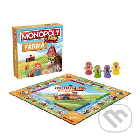 Spoločenská hra: Monopoly: Junior Farma CZ (Winning Moves). Winning Moves Spoločenská hra: Monopoly: Junior Farma CZ (Winning Moves). Winning Moves