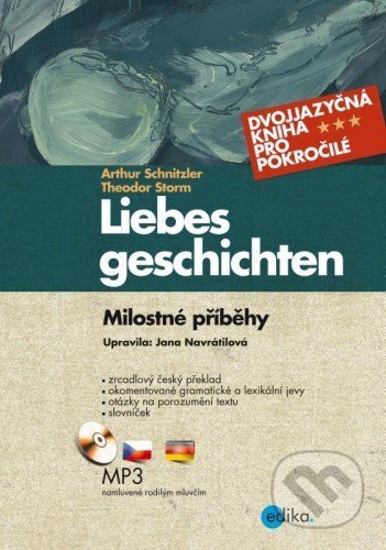 E-kniha: Milostné příběhy. Liebesgeschichten (Jana Navrátilová). Edika, 2024 E-kniha: Milostné příběhy. Liebesgeschichten (Jana Navrátilová). Edika, 2024