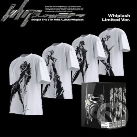Hudobné CD: Aespa: Whiplash: The 5th Mini Album (Limited Ver.) (Random Ver.) (Hudobné albumy). Hudobné albumy, 2024 Hudobné CD: Aespa: Whiplash: The 5th Mini Album (Limited Ver.) (Random Ver.) (Hudobné albumy). Hudobné albumy, 2024