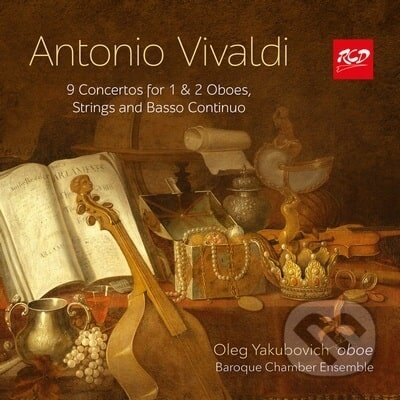 Hudební CD: Oleg Yakubovich, Baroque Chamber Ensemble, Hohlachev Eduard / Vivaldi Antonio:: 6 Concertos For Oboe (Hudobné albumy). Hudobné albumy, 2024 Hudební CD: Oleg Yakubovich, Baroque Chamber Ensemble, Hohlachev Eduard / Vivaldi Antonio:: 6 Concertos For Oboe (Hudobné albumy). Hudobné albumy, 2024