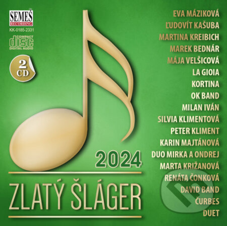 Hudobné CD: Zlatý Šláger (Výber 2024) (Hudobné albumy). Hudobné albumy, 2024 Hudobné CD: Zlatý Šláger (Výber 2024) (Hudobné albumy). Hudobné albumy, 2024