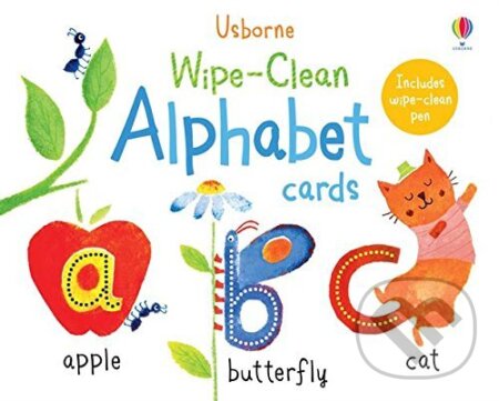 Kniha: Wipe-clean Alphabet Cards (Felicity Brooks). Usborne, 2016 Kniha: Wipe-clean Alphabet Cards (Felicity Brooks). Usborne, 2016
