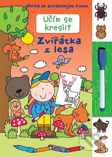 Kniha: Učím se kreslit - Zvířátka v lese (Svojtka&Co.). Svojtka&Co., 2017 Kniha: Učím se kreslit - Zvířátka v lese (Svojtka&Co.). Svojtka&Co., 2017