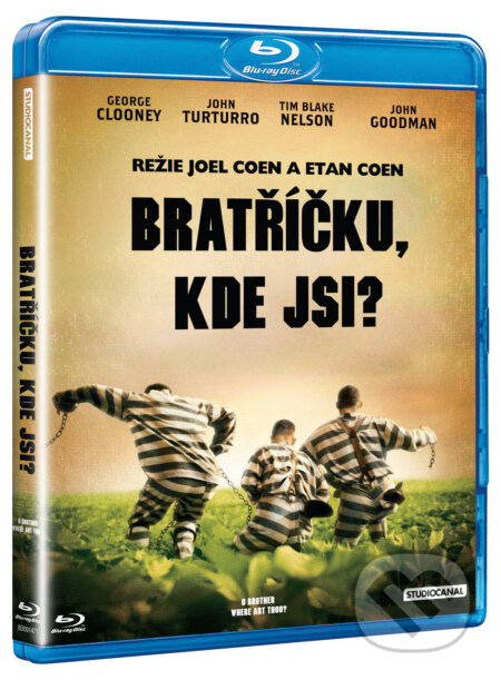 Film: Bratříčku, kde jsi ? (Joel Coen) (Blu-ray). Bonton Film, 2017 Film: Bratříčku, kde jsi ? (Joel Coen) (Blu-ray). Bonton Film, 2017