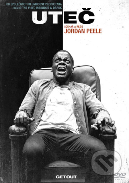 Film: Uteč (Jordan Peele) (DVD). Bonton Film, 2017 Film: Uteč (Jordan Peele) (DVD). Bonton Film, 2017