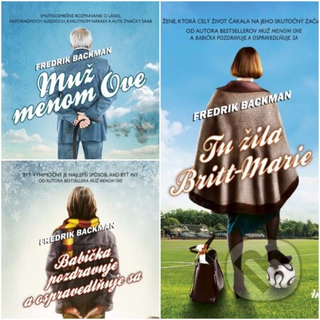E-kniha: Muž menom Ove + Babička pozdravuje a ospravedlňuje sa + Tu žila Britt-Marie (Fredrik Backman). Ikar E-kniha: Muž menom Ove + Babička pozdravuje a ospravedlňuje sa + Tu žila Britt-Marie (Fredrik Backman). Ikar