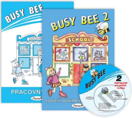 Kniha: MaxiSet Busy Bee 2 (Učebnica + online vstup + pracovný zošit + fyzické CD) (Juvenia Education Studio). Juvenia Education Studio Kniha: MaxiSet Busy Bee 2 (Učebnica + online vstup + pracovný zošit + fyzické CD) (Juvenia Education Studio). Juvenia Education Studio