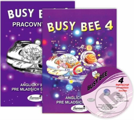 MaxiSet Busy Bee 4 (Učebnica + online vstup + pracovný zošit + fyzické CD), Juvenia Education Studio