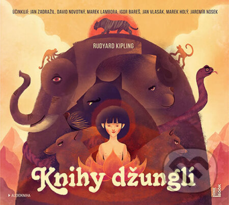 Audiokniha: Knihy džunglí (audiokniha) (Rudyard Kipling). OneHotBook, 2017 Audiokniha: Knihy džunglí (audiokniha) (Rudyard Kipling). OneHotBook, 2017