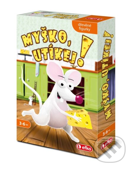 Spoločenská hra: Myško, utíkej! (EFKO karton s.r.o.). EFKO karton s.r.o., 2017 Spoločenská hra: Myško, utíkej! (EFKO karton s.r.o.). EFKO karton s.r.o., 2017