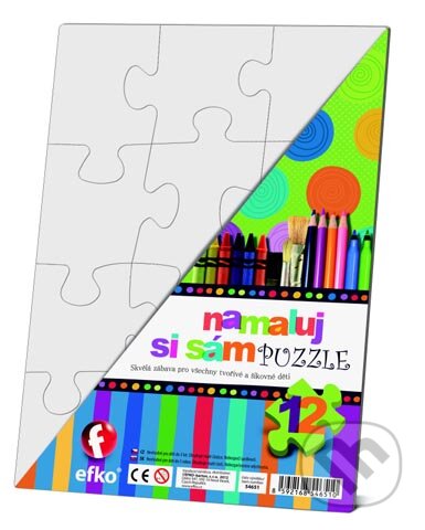 Puzzle: Namaluj si sám puzzle obdĺžnik (EFKO karton s.r.o.). EFKO karton s.r.o., 2017 Puzzle: Namaluj si sám puzzle obdĺžnik (EFKO karton s.r.o.). EFKO karton s.r.o., 2017