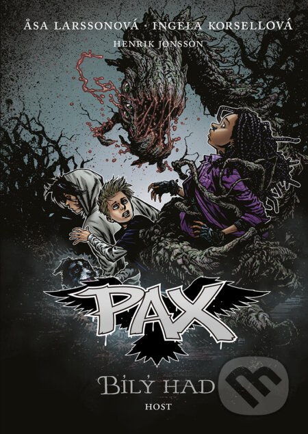 Kniha: PAX 8: Bílý had (Äsa Larsson a Ingela Korsell). Host, 2017 Kniha: PAX 8: Bílý had (Äsa Larsson a Ingela Korsell). Host, 2017