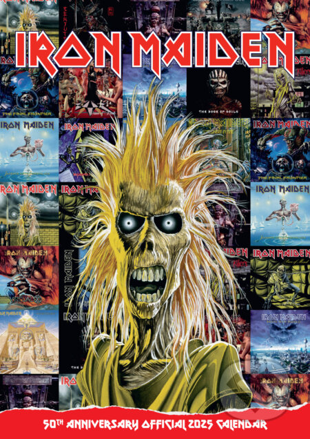 Oficiálny kalendár 2025: Iron Maiden (Iron Maiden). Iron Maiden, 2024 Oficiálny kalendár 2025: Iron Maiden (Iron Maiden). Iron Maiden, 2024