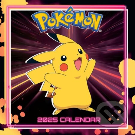 Oficiálny nástenný kalendar 2025 s plagátom: Pokémoni (Pokemon). Pokemon, 2024 Oficiálny nástenný kalendar 2025 s plagátom: Pokémoni (Pokemon). Pokemon, 2024