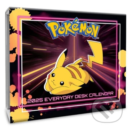 Oficiálny stolový trhací kalendár 2025: Pokémoni (Pokemon). Pokemon, 2024 Oficiálny stolový trhací kalendár 2025: Pokémoni (Pokemon). Pokemon, 2024