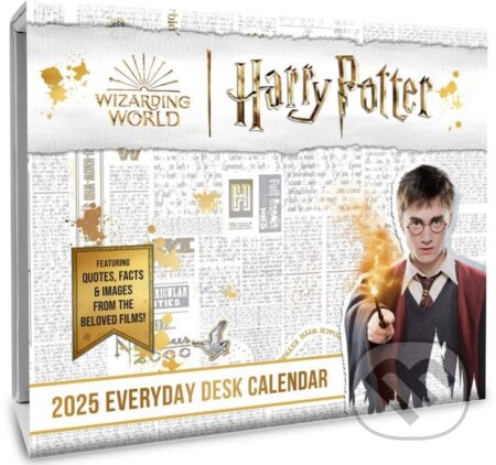 Oficiálny trhací stolový kalendár 2025: Harry Potter (Harry Potter). Harry Potter, 2024 Oficiálny trhací stolový kalendár 2025: Harry Potter (Harry Potter). Harry Potter, 2024