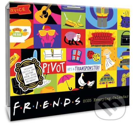 Oficiálny stolový trhací kalendár 2025: Friends (). , 2024 Oficiálny stolový trhací kalendár 2025: Friends (). , 2024