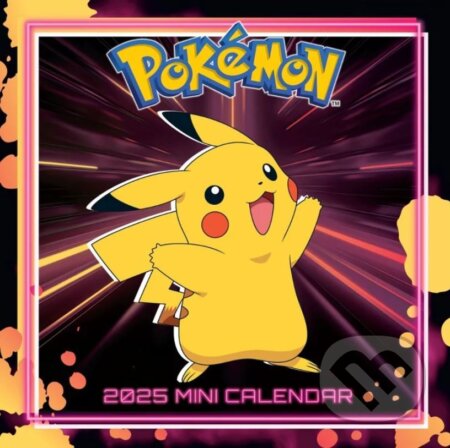 Oficiálny dětský nástenný mini kalendár 2025: Pokémon s plagátom (Pokemon). Pokemon, 2024 Oficiálny dětský nástenný mini kalendár 2025: Pokémon s plagátom (Pokemon). Pokemon, 2024
