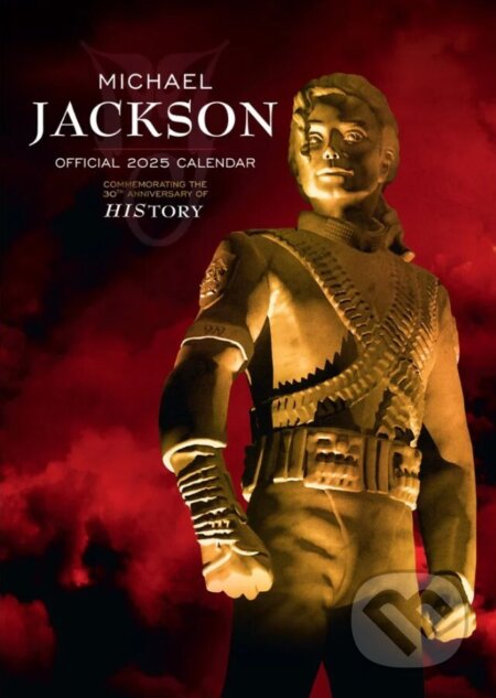 Oficiálny nástenný kalendár 2025: Michael Jackson (). , 2024 Oficiálny nástenný kalendár 2025: Michael Jackson (). , 2024
