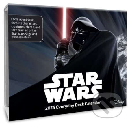 Oficiálny trhací stolový kalendár 2025: Star Wars (). , 2024 Oficiálny trhací stolový kalendár 2025: Star Wars (). , 2024