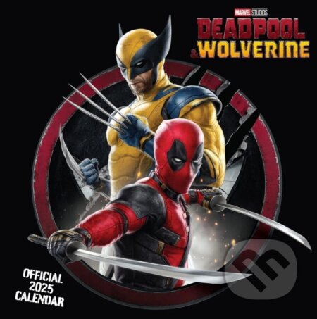 Oficiálny nástenný kalendár 2025 Marvel: Deadpool s plagátom (Deadpool). Deadpool, 2024 Oficiálny nástenný kalendár 2025 Marvel: Deadpool s plagátom (Deadpool). Deadpool, 2024