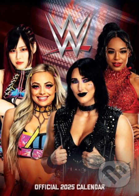 Oficiálny nástenný kalendár WWE - World Wrestling Ent.: Zápasnice (). , 2024 Oficiálny nástenný kalendár WWE - World Wrestling Ent.: Zápasnice (). , 2024