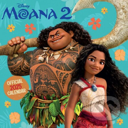Oficiálny zberateľský nástenný kalendár 2025 Disney: Moana 2 (). , 2024 Oficiálny zberateľský nástenný kalendár 2025 Disney: Moana 2 (). , 2024