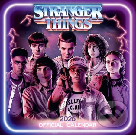Oficiálny nástenný kalendarče 2025 Netflix: Stranger Things s plagátom (). , 2024 Oficiálny nástenný kalendarče 2025 Netflix: Stranger Things s plagátom (). , 2024