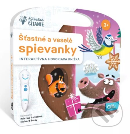 Kniha: Kúzelné čítanie: Šťastné a veselé Spievanky (Albi). Albi, 2024 Kniha: Kúzelné čítanie: Šťastné a veselé Spievanky (Albi). Albi, 2024