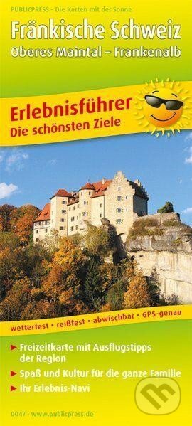 Francké Švýcarsko-Horní Mohanské údolí-Frankenalb 1:130 000 / mapa s průvodcem (freytag&berndt). freytag&berndt, 2018 Francké Švýcarsko-Horní Mohanské údolí-Frankenalb 1:130 000 / mapa s průvodcem (freytag&berndt). freytag&berndt, 2018