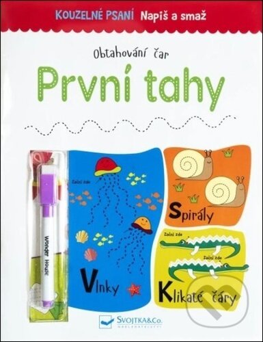 Kniha: Napiš a smaž: První tahy (Svojtka&Co.). Svojtka&Co., 2025 Kniha: Napiš a smaž: První tahy (Svojtka&Co.). Svojtka&Co., 2025