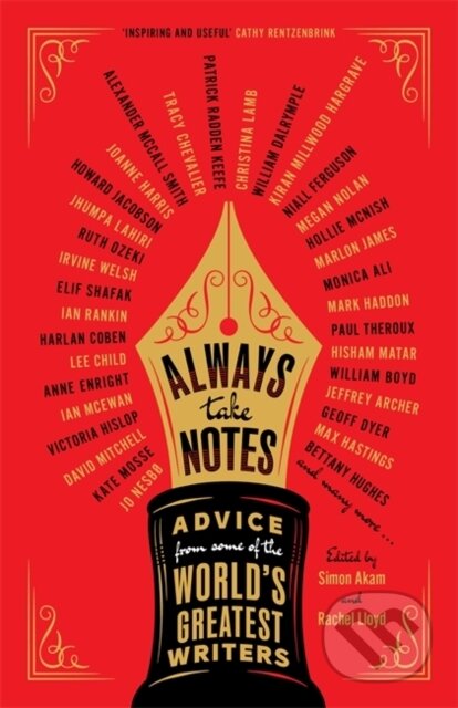 Kniha: Always Take Notes (Simon Akam a Rachel Lloyd). Bonnier Zaffre, 2024 Kniha: Always Take Notes (Simon Akam a Rachel Lloyd). Bonnier Zaffre, 2024