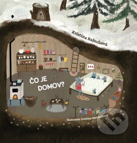 Kniha: Čo je domov? (Kristína Baluchová). Plutošop, 2024 Kniha: Čo je domov? (Kristína Baluchová). Plutošop, 2024