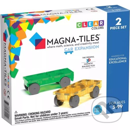 Společenská hra: Magnetická stavebnica Cars 2 dielna Green/yellow (Magna-Tiles). Magna-Tiles, 2024 Společenská hra: Magnetická stavebnica Cars 2 dielna Green/yellow (Magna-Tiles). Magna-Tiles, 2024