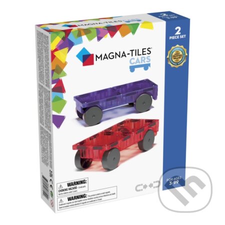 Společenská hra: Magnetická stavebnica Cars 2 dielna Purple/red (Magna-Tiles). Magna-Tiles, 2024 Společenská hra: Magnetická stavebnica Cars 2 dielna Purple/red (Magna-Tiles). Magna-Tiles, 2024