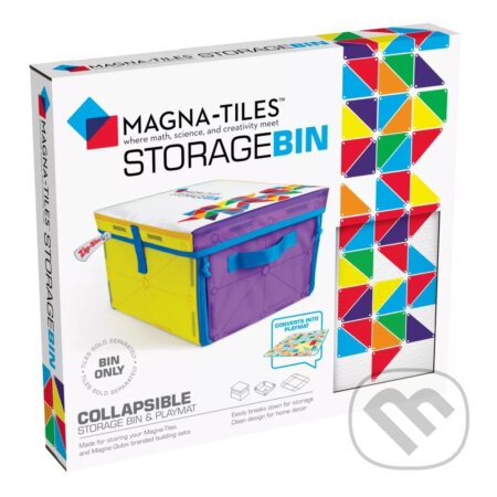 Společenská hra: Úložný box a podložka (Magna-Tiles). Magna-Tiles, 2024 Společenská hra: Úložný box a podložka (Magna-Tiles). Magna-Tiles, 2024