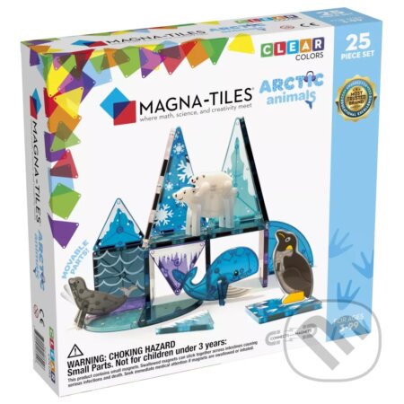 Společenská hra: Magnetická stavebnica Arctic 25 dielov (Magna-Tiles). Magna-Tiles, 2024 Společenská hra: Magnetická stavebnica Arctic 25 dielov (Magna-Tiles). Magna-Tiles, 2024
