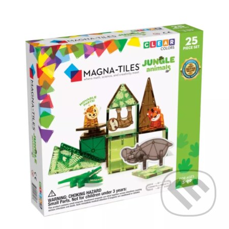 Společenská hra: Magnetická stavebnica Jungle 25 dielov (Magna-Tiles). Magna-Tiles, 2024 Společenská hra: Magnetická stavebnica Jungle 25 dielov (Magna-Tiles). Magna-Tiles, 2024