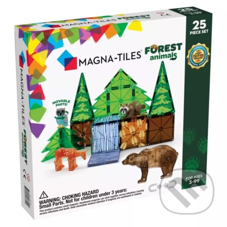 Společenská hra: Magnetická stavebnica Forest 25 dielov (Magna-Tiles). Magna-Tiles, 2024 Společenská hra: Magnetická stavebnica Forest 25 dielov (Magna-Tiles). Magna-Tiles, 2024