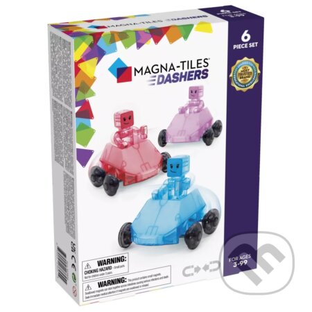 Spoločenská hra: Magnetická stavebnica Dashers 6 dielov (Magna-Tiles). Magna-Tiles, 2024 Spoločenská hra: Magnetická stavebnica Dashers 6 dielov (Magna-Tiles). Magna-Tiles, 2024