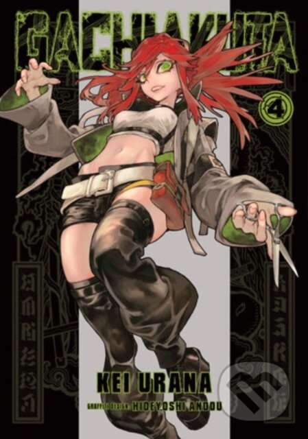 Kniha: Gachiakuta 4 (Kei Urana a Hideyoshi Andou). Kodansha Comics, 2024 Kniha: Gachiakuta 4 (Kei Urana a Hideyoshi Andou). Kodansha Comics, 2024